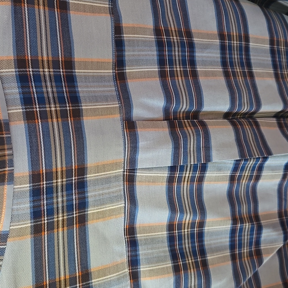 Brooks Brothers Men's Blue Plaid Shirt - Picture 8 of 9